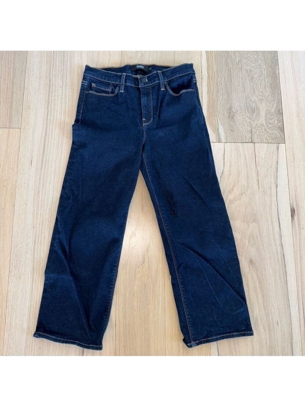 Hudson Jeans Stella Midrise Crop Straight Jeans Dark Wash Size 29 NWOT